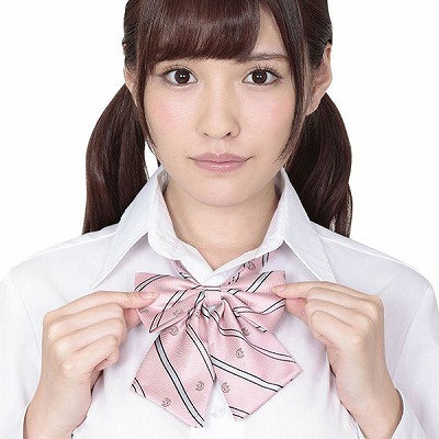 きゅん可愛スクールリボン ピンクストライプ(衣装・コスチューム) きゅん可愛スクールリボン ピンクストライプ(衣装・コスチューム)