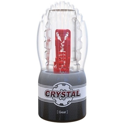 CRYSTAL (Gear) ブラック(オナホ・オナニーグッズ) CRYSTAL (Gear) ブラック(オナホ・オナニーグッズ)